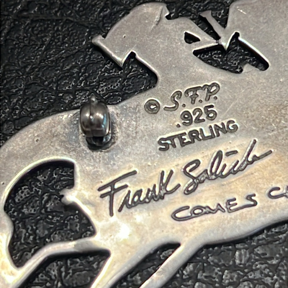 FRANK SALCIDO “Comes Charging” Series Limited Edition *Vintage **Rare Find - Picture 14 of 15